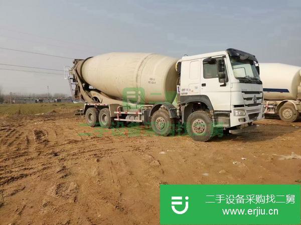 河北出售二手豪沃國五二十二方攪拌車