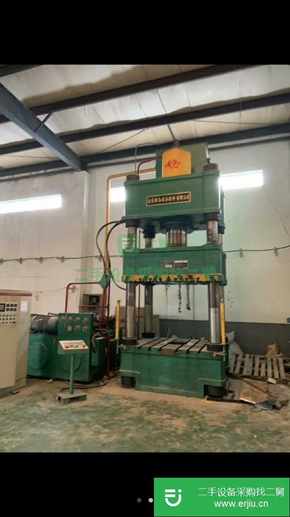 河北出售二手12年南通鍛壓500噸四柱液壓機