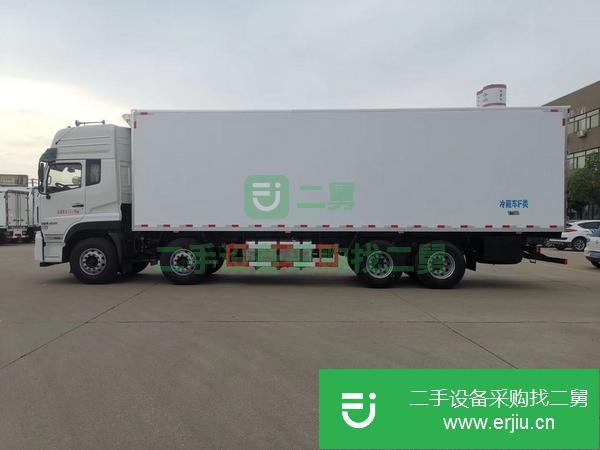 湖北出售二手東風天龍高頂雙臥9米6420馬力冷藏車