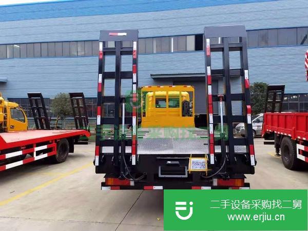 江西出售二手東風后八輪平板運輸車濰柴270馬力
