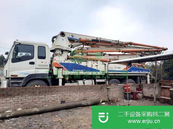 湖南出售二手中聯38米泵車手續齊全