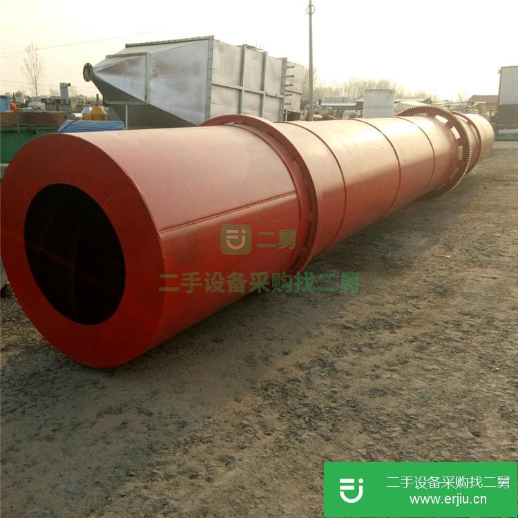 山東出售二手大型污泥滾筒烘干機(jī)