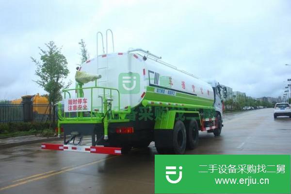 湖北出售二手國六東風D17后雙橋綠化灑水車