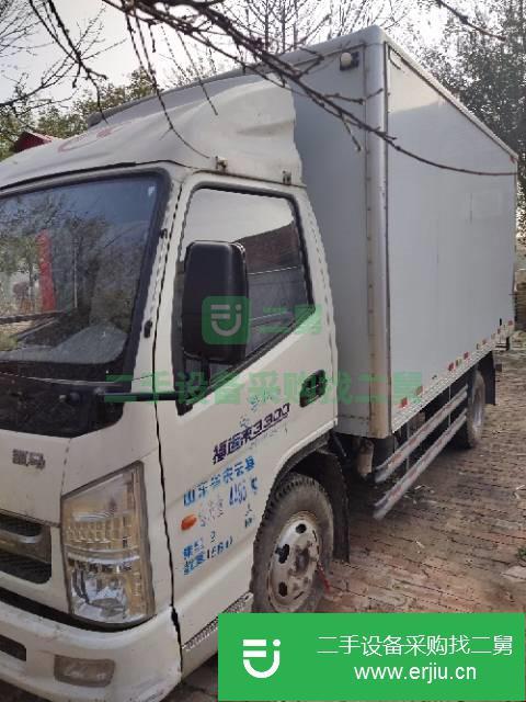 山東出售二手凱馬福運來3300廂式貨車