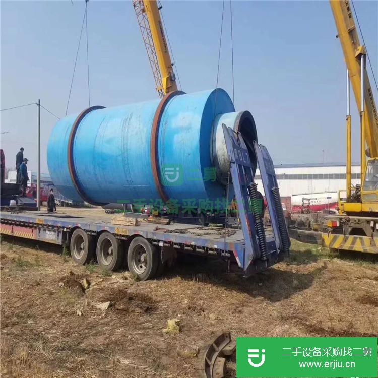 山東出售二手大型污泥滾筒烘干機