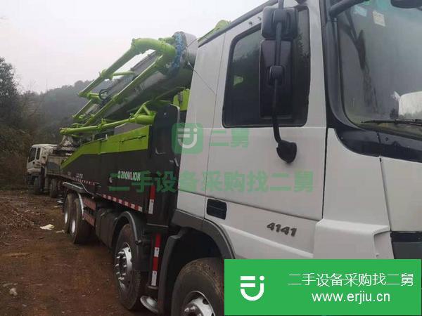 湖南出售二手中聯52米泵車零故障交車