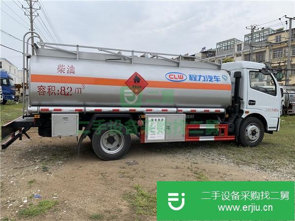 湖北出售二手東風多利卡8.2方加油車