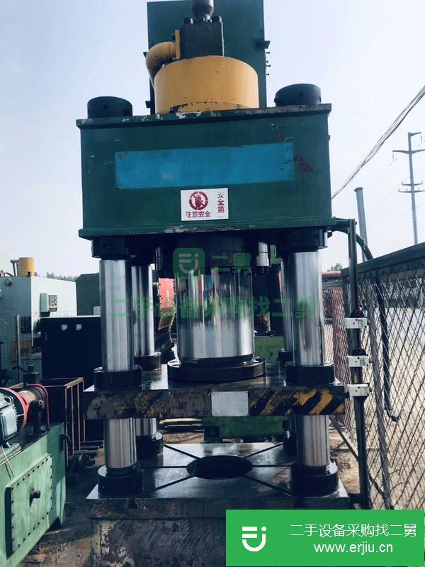 河北出售二手南通小臺面500噸四柱液壓機