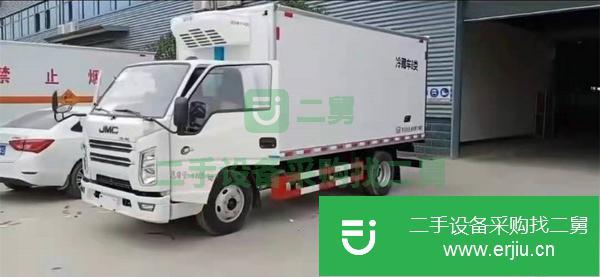 廣東出售二手江鈴順達4.2米國六156馬力冷藏車