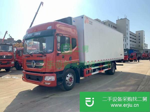 湖北出售二手東風(fēng)D9國六220馬力冷藏車