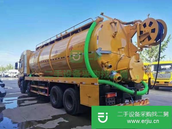 廣西出售二手國六東風(fēng)天龍清洗吸污車