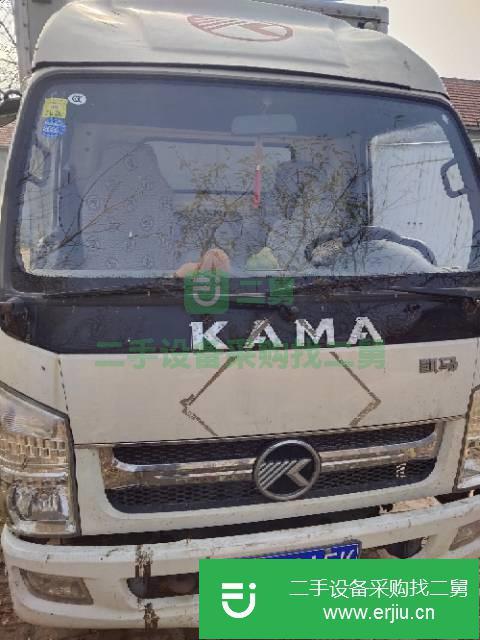 山東出售二手凱馬福運來3300廂式貨車