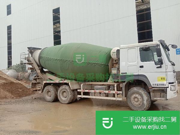 湖南出售二手重汽豪沃大14拉16方攪拌車