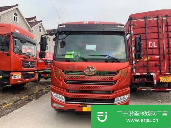 上海出售二手解放6.8米欄板貨車