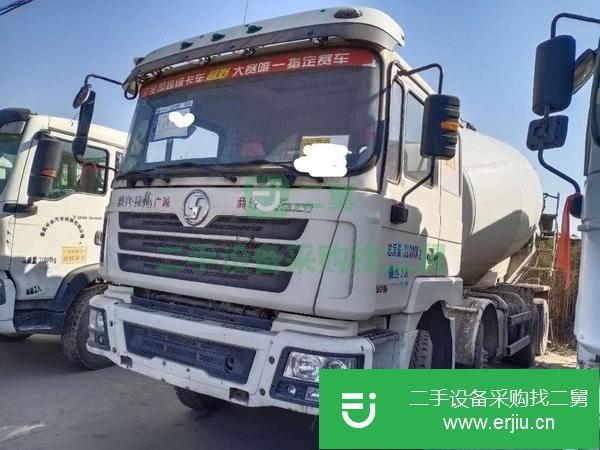 山東出售二手大18方375馬力國(guó)四德龍攪拌車(chē)