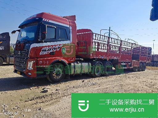 江西出售二手三一重卡500馬力國(guó)五半掛車(chē)