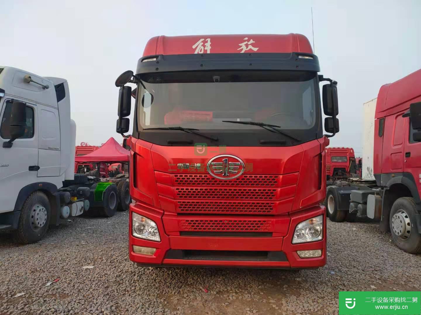 山東出售二手解放JH6國五430馬力牽引車