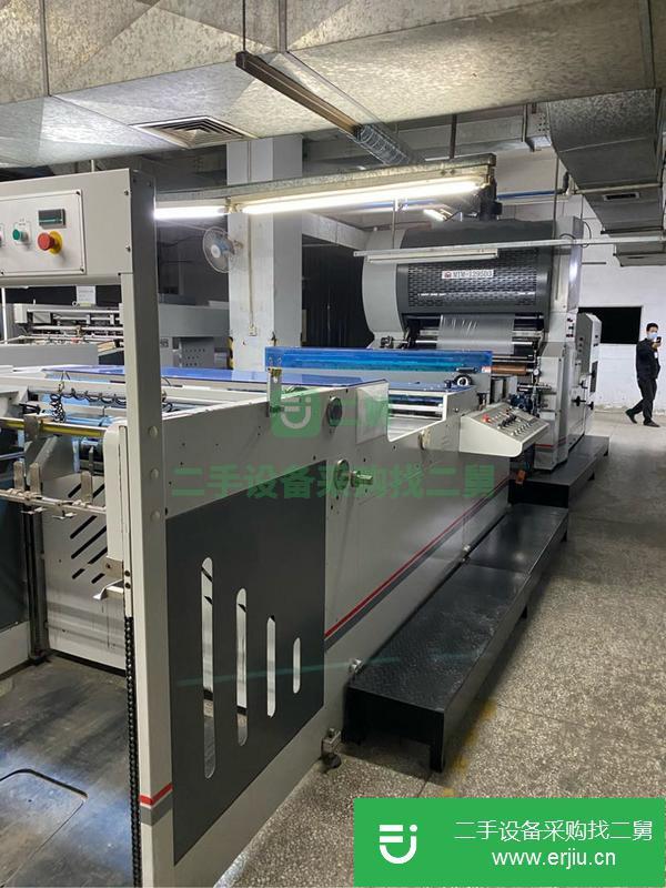 廣東出售二手2019年現代東科1200尺寸全自動覆膜機