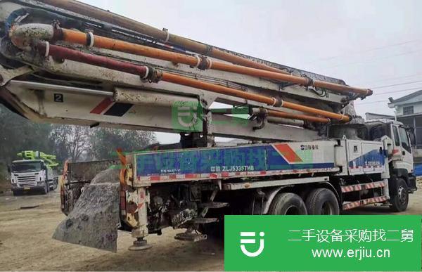湖南出售二手中聯(lián)47米泵車原版車況手續(xù)齊全