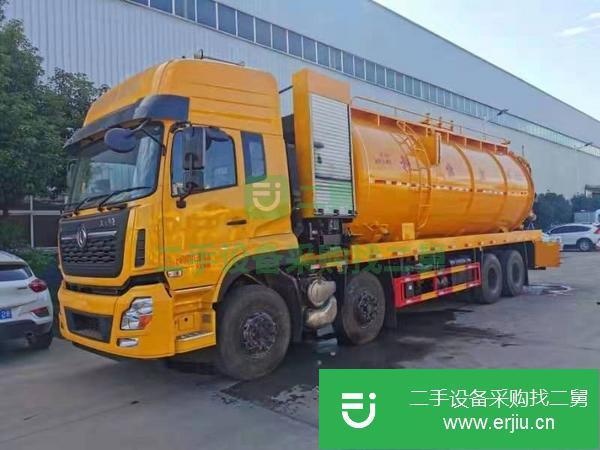 廣西出售二手國六東風(fēng)天龍清洗吸污車