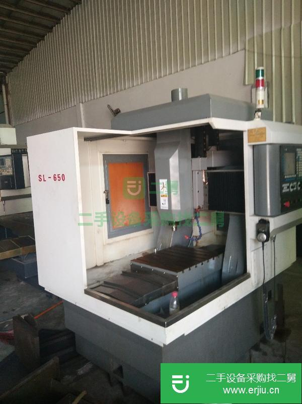 廣東出售二手650雕銑機，8成新精度0.02mm以內,保修3個月