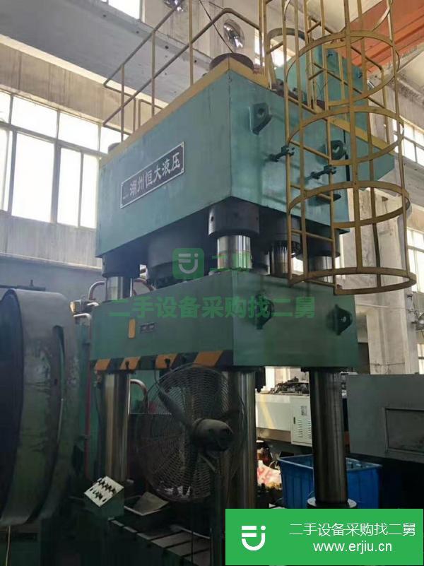 江蘇出售二手湖州恒大YD32-1200X-125四柱液壓機