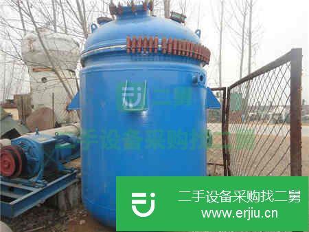 山東出售二手5噸不銹鋼反應釜