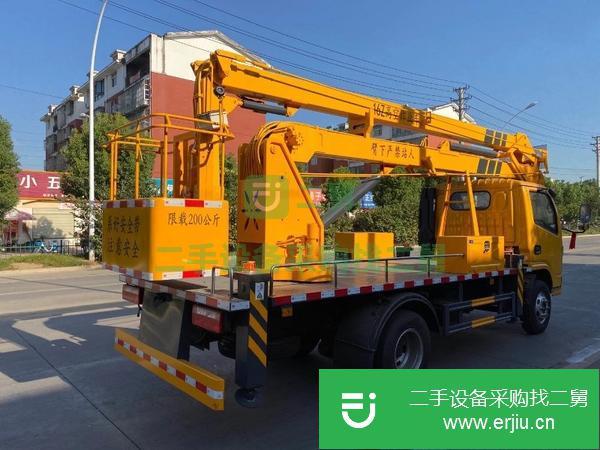 湖北出售二手16米東風單排高空作業車