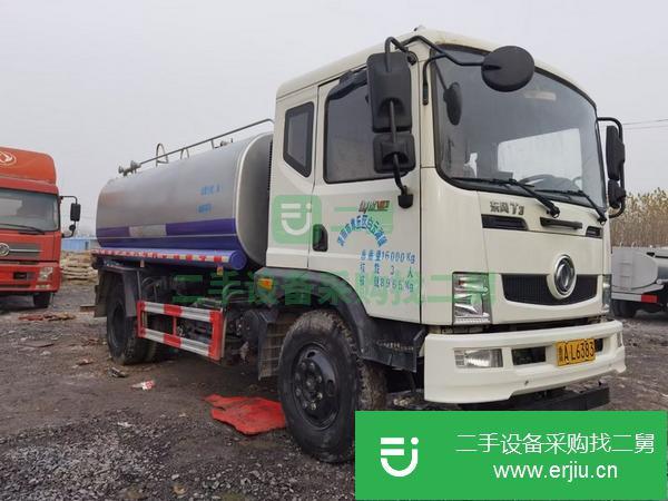 安徽出售二手東風御虎12方灑水車玉柴發動機160馬力全手續