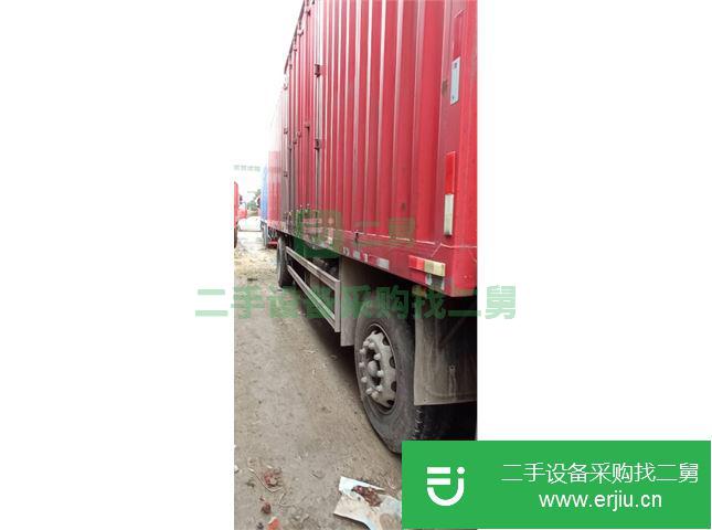 湖南出售二手青島解放JH6280馬力國五箱式貨車