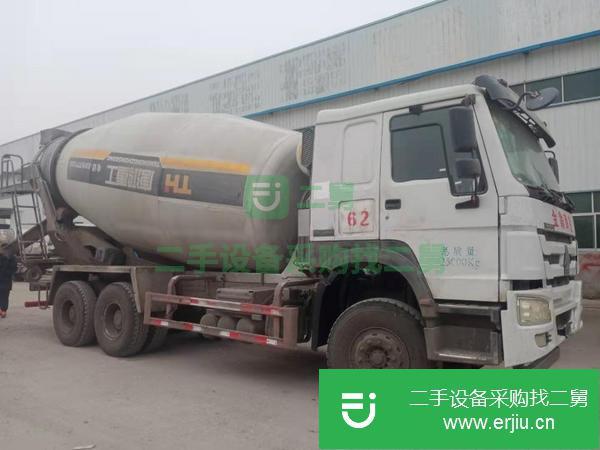 云南出售二手精品豪沃14方國四排放混凝土攪拌車