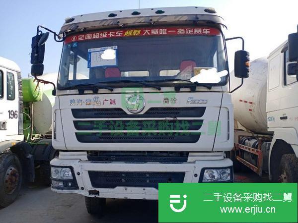 山東出售二手大18方375馬力國(guó)四德龍攪拌車(chē)
