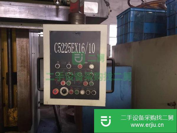 浙江出售二手一重產(chǎn)C5225E雙柱立式車床