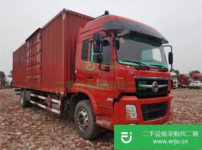 江西出售二手東風天龍270馬力箱式貨車