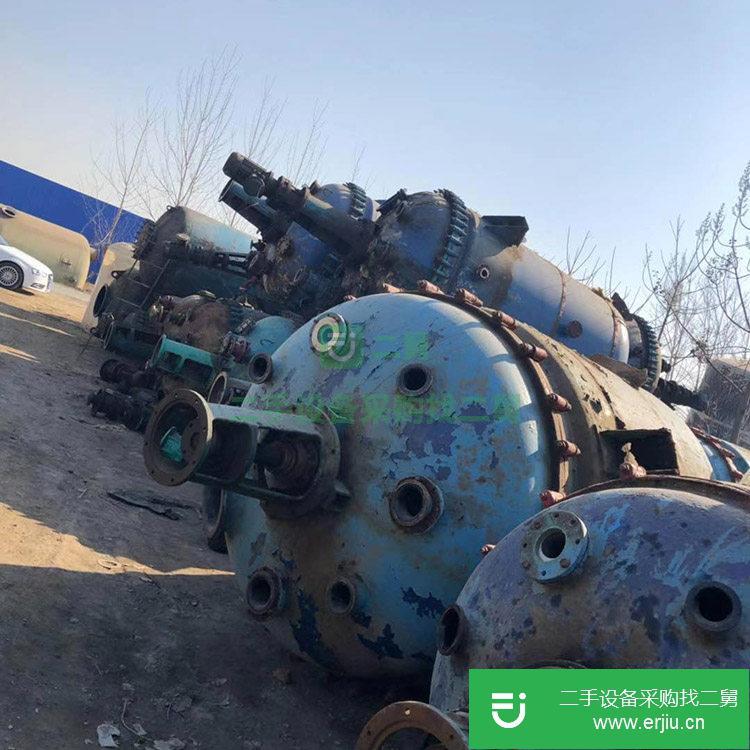 山東出售二手不銹鋼電加熱反應釜