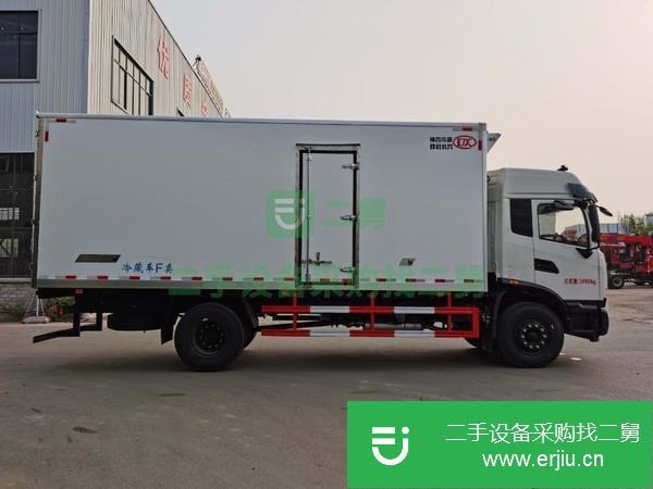 河北出售二手解放J6240馬力6.8米冷藏車