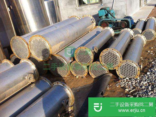 山東出售二手100平方不銹鋼冷凝器ZTHY-36