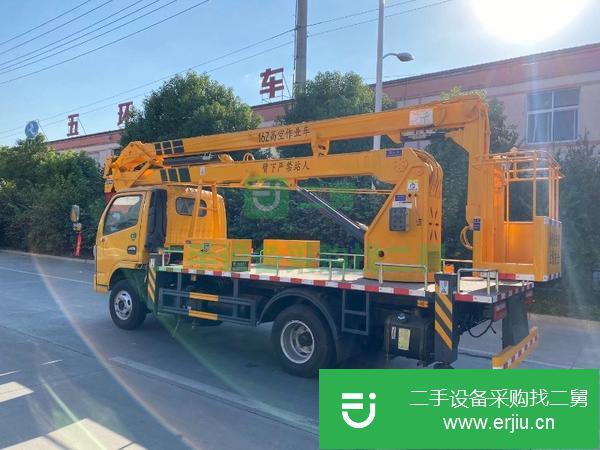 湖北出售二手16米東風單排高空作業車