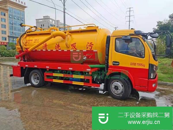 甘肅出售二手國六東風清洗吸污車