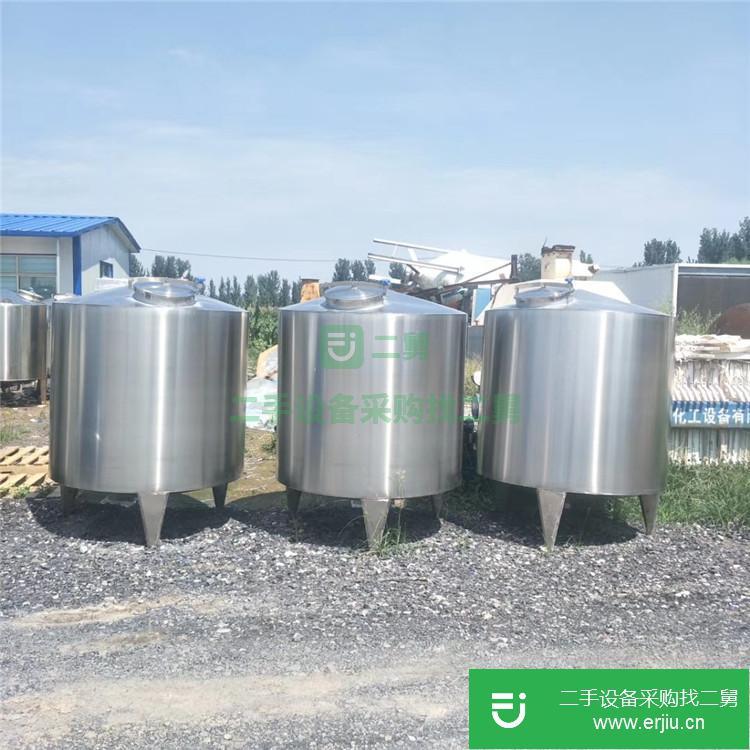 山東出售二手立式不銹鋼儲罐