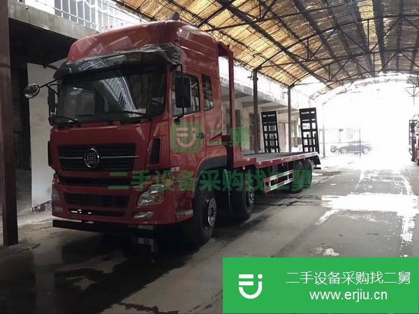 新疆出售二手福田單橋國六平板運輸車
