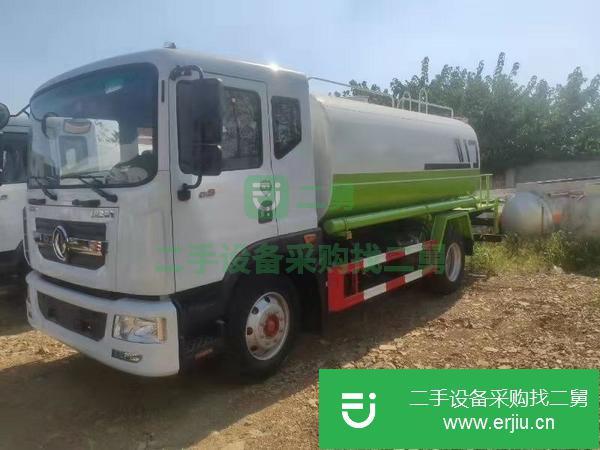 湖北出售二手江淮195馬力國六14方灑水車