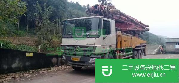 湖南出售二手三一46米泵車手續齊全