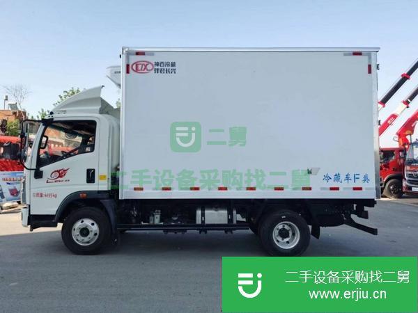 貴州出售二手重汽豪沃4.2米160馬力冷藏車