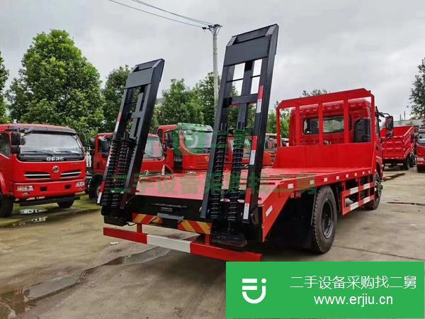 湖北出售二手東風D17-Z單橋平板運輸車