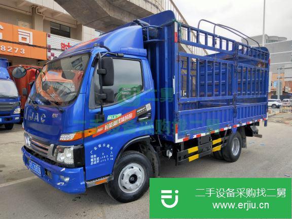 廣東出售二手江淮駿鈴160馬力高欄載貨車