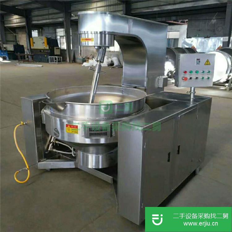 山東出售二手400L全自動行星攪拌炒鍋