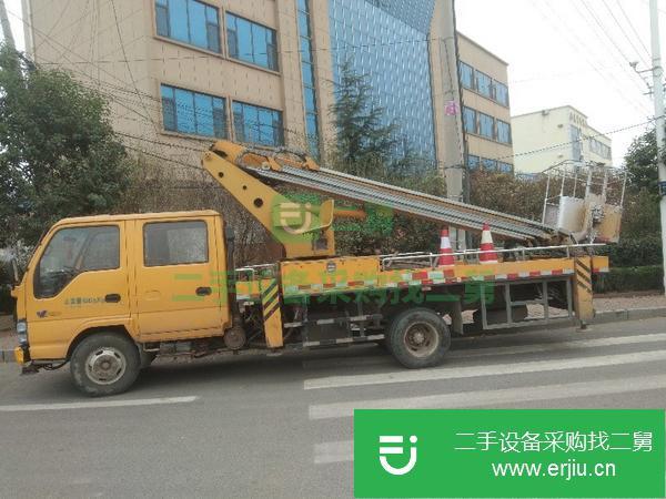 山東出售二手13年五十鈴20米直臂高空作業(yè)車(chē)