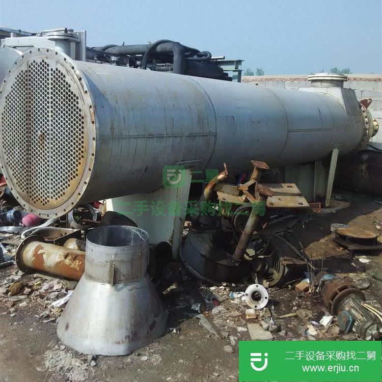 山東出售二手100平方不銹鋼冷凝器ZTHY-36