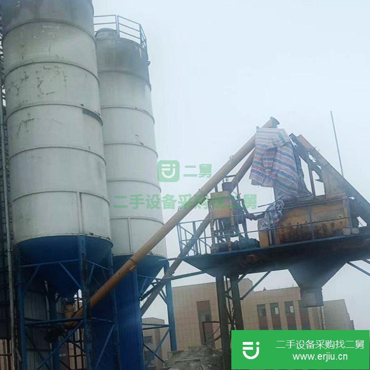 河南出售二手75型提斗上料拌合站